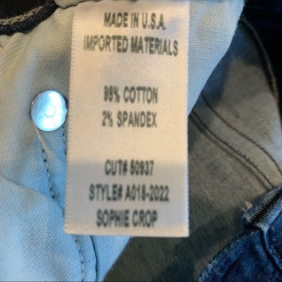 Agolde Sophie Crop Jeans size 25 - Picture 8 of 8